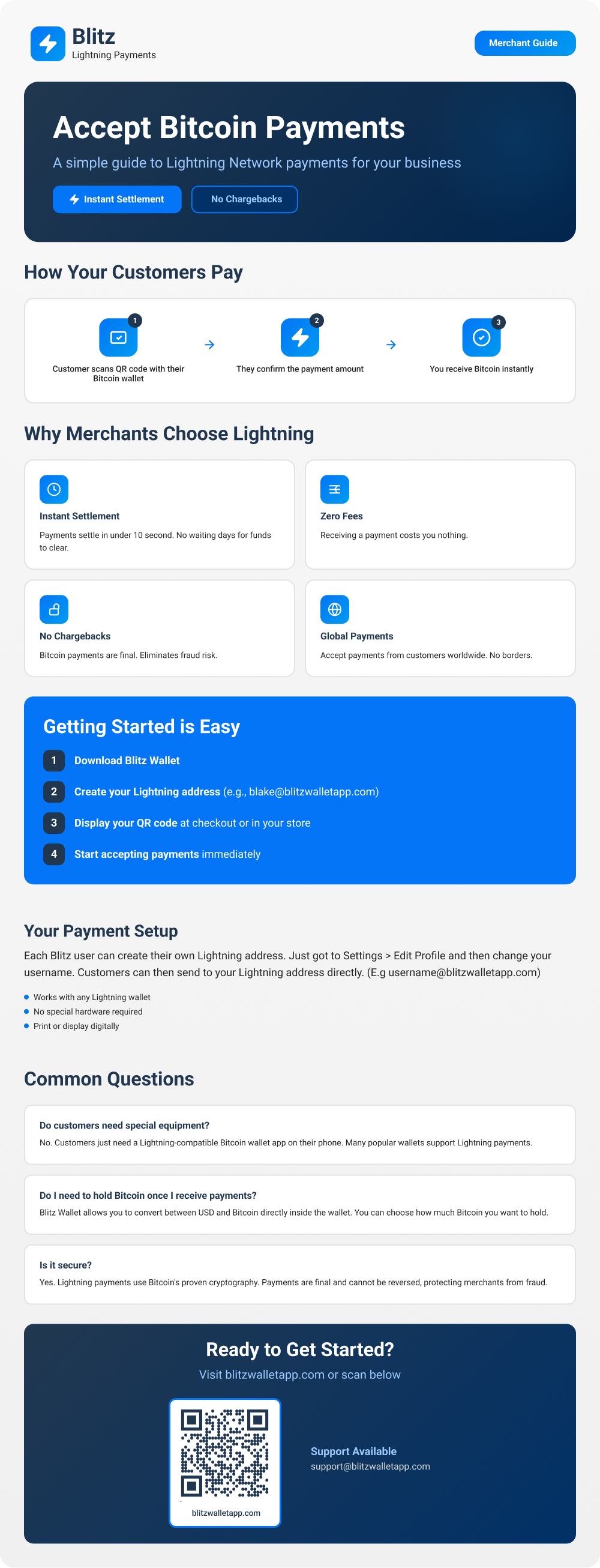 Blitz Wallet educational guide